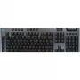 Logitech G G915 X LIGHTSPEED klaviatūra, žaidimų, USB RF Wireless Bluetooth, AZERTY prancūziškas, juoda