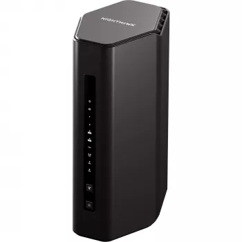 NETGEAR Nighthawk RS300 belaidis maršrutizatorius „Wi-Fi 7“ triju dažnių juostų (2,4 GHz / 5 GHz / 6 GHz) juodas