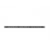 Patch panel LANBERG PPS5-0024-B 24 prievadų CAT5e, metalinis, 0,5U, 445×99×22,3 mm, juodas