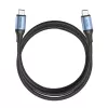 Vention USB 2.0 5A 240W 1m JUODAS USB-C į USB-C laidas