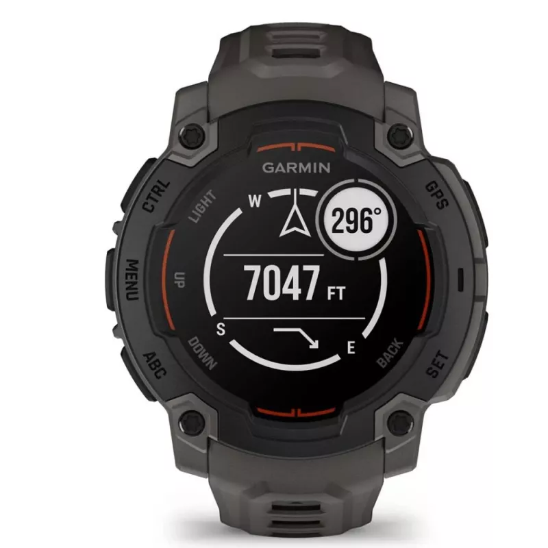 Garmin Instinct E 2,29 cm (0,9 inch) MIP 45 mm Digital 176 x 176 pikseliai Juodas GPS (palydovas)