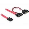 SATA kabelis DeLOCK 84418 0,5 m Raudonas