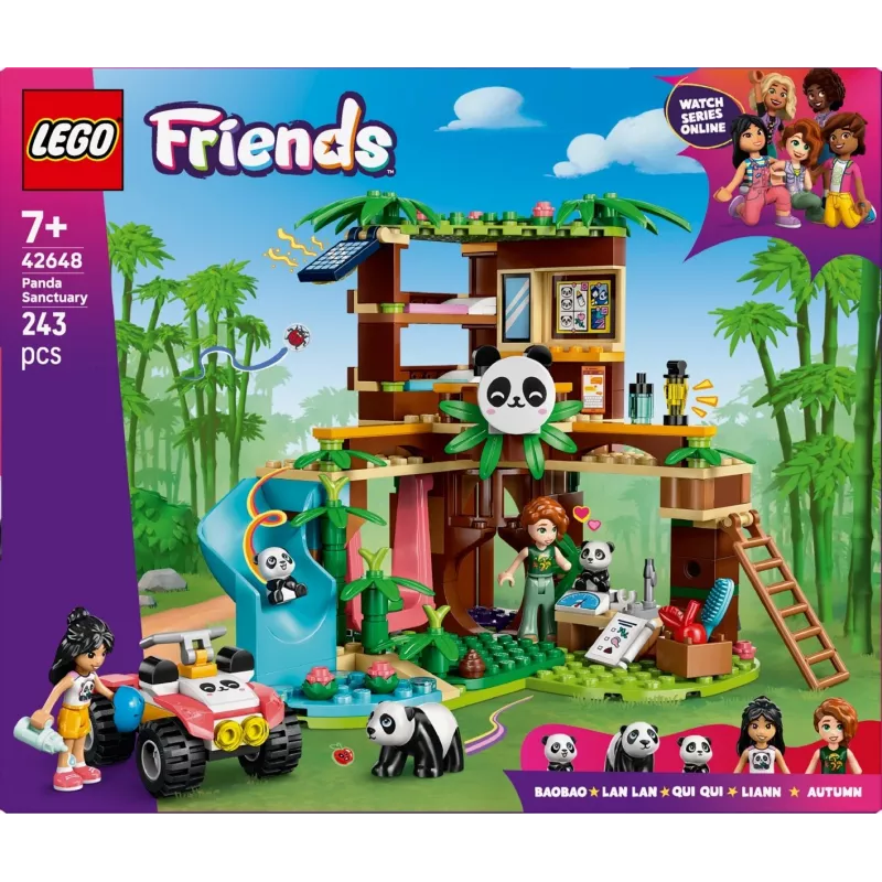 LEGO FRIENDS 42648 Pandų prieglauda Gyvūnų priežiūra
