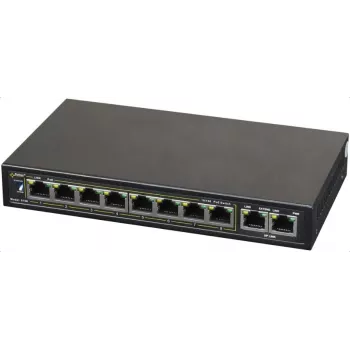 Tinklo jungiklis PULSAR S108 Fast Ethernet su Power over Ethernet