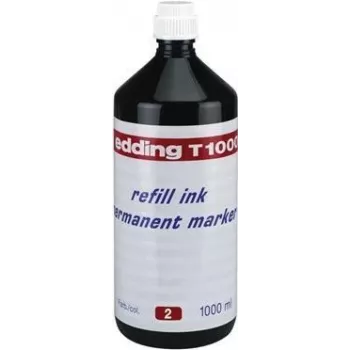 Markerio papildymas Edding T 1000 raudona 1000 ml 1 vnt