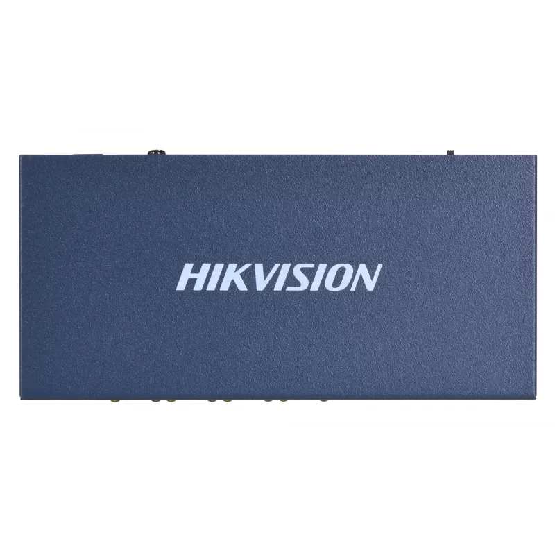 Hikvision DS-3E0106HP-E nevaldomas Fast Ethernet (10/100) komutatorius su PoE, mėlynas