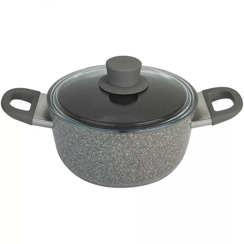 Granitinis indukcinis puodas su dangčiu Ballarini Murano 4,8 l