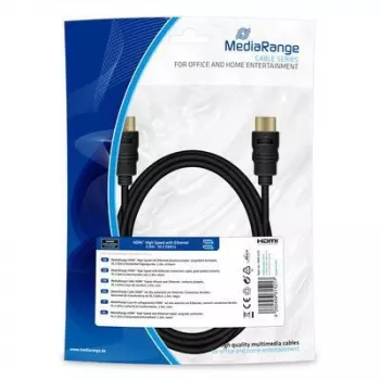 HDMI kabelis MediaRange MRCS210 2m HDMI A tipo kištukas auksuoti kontaktai