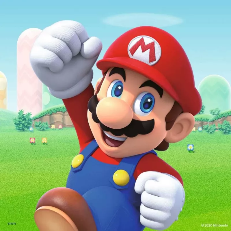 Dėlionė Ravensburger 05186 49 dalių 3 vnt. Mario ir draugai