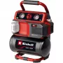 Belaidis kompresorius Power X-Change TE-AC 18/75 Li OF-Solo, 18V (juoda/raudona, be akumuliatoriaus ir įkroviklio)