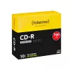 CD-R Intenso 1801622 700 MB 52x Įrašomas Spausdinamas 10 vnt. Plonas Dėklas