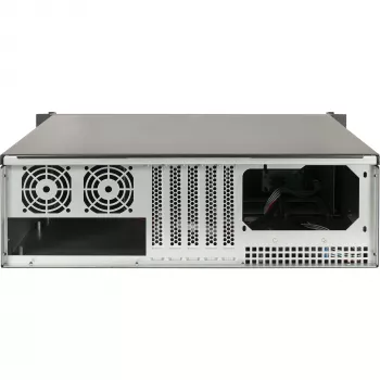 Stovo korpusas Inter-Tech 3U-K-340L Juodas ATX 60mm Ventiliatoriai