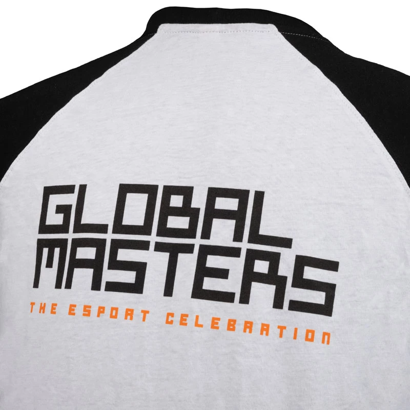 Global Masters marškinėliai GM Logotipas - Balti (S)