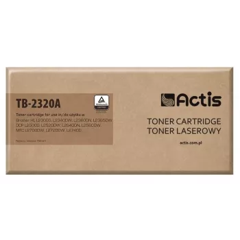 Actis TB-2320A toner (pakeitimas Brother TN-2320, TN2320; Standartinis; 2600 puslapių; juoda)