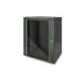DIGITUS Dynamic Basic DN-19 16-U-EC-SW - tinklo spinta, skirta montavimui ant sienos, RAL 9005, 16U, 48,3 cm (19 inch)
