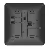 DECT laidinis telefonas Gigaset DESK 800A su laidiniu rageliu, 200 kontaktų telefono knyga, juodas