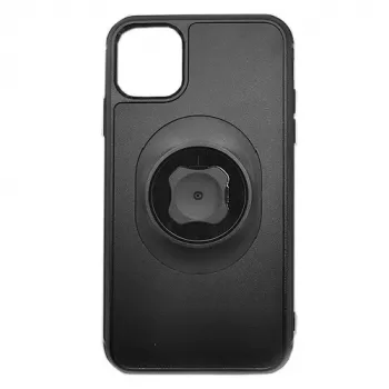Extra Digital TPU dėklas su laikiklio adapteriu Apple iPhone 11 Pro Max, juodas (HB390151)