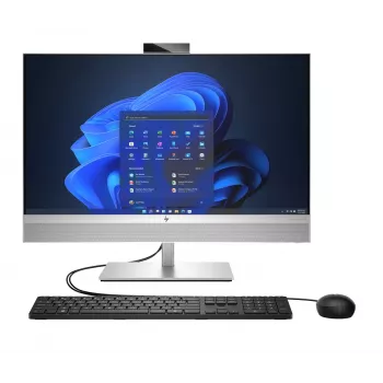 All-in-One kompiuteris HP EliteOne 870 G9 — 27 colių FHD IPS, Intel Core i5-14500 (14 branduolių, iki 5.0 GHz), 16 GB DDR5 4800, 512 GB NVMe, Intel UHD 770, Wi‑Fi 6E