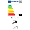 Sharp 43HP6265E 43 colių UHD išmanusis televizorius Google TV juodas