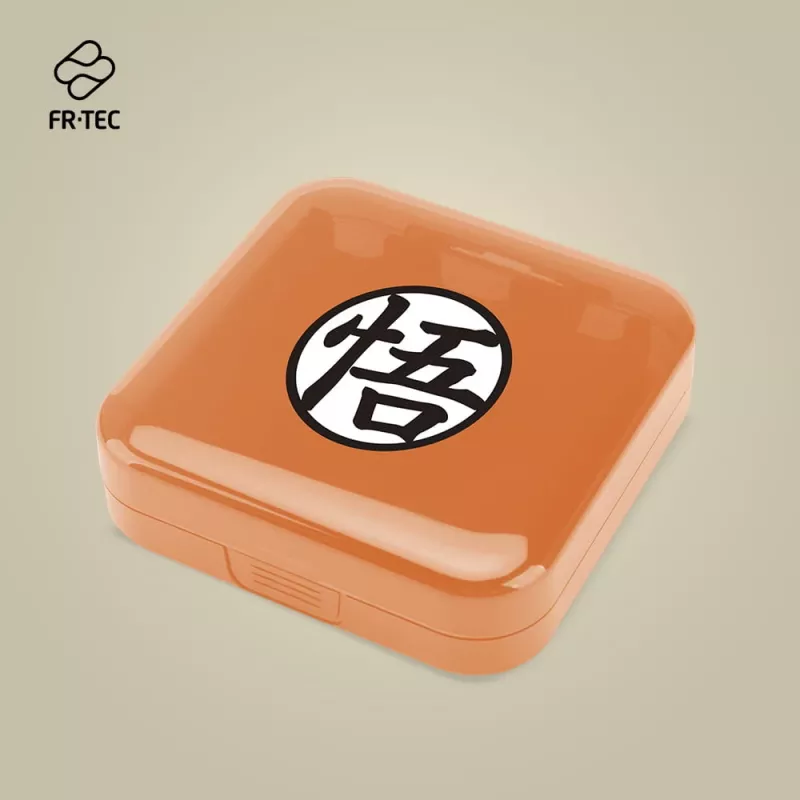 Dėklas žaidimų kasetėms FR-TEC Dragon Ball Super Nintendo Switch Orange
