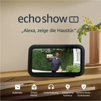 Išmanusis garsiakalbis su ekranu Amazon Echo Show 5 (3rd Gen), juodas
