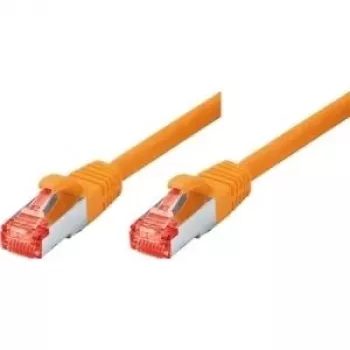 Tecline exertis Connect - Pataisinis laidas - RJ-45 (M) į RJ-45 (M) - 5 m - SSTP kabelis - CAT 6 - be halogenų - oranžinė (71505A)