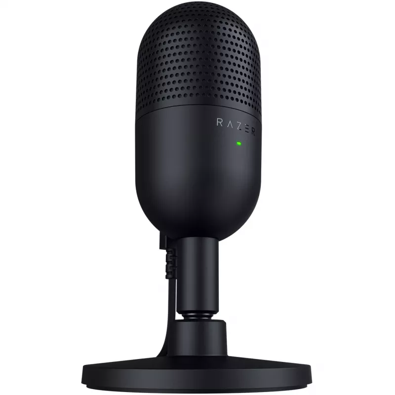Stalinis mikrofonas Razer Seiren V3 Mini, USB-C, superkardioidinis, 20–20000 Hz, 96 kHz, 24 bitai, juodas