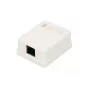 Extralink lizdas montuoti ant sienos, 1x RJ45 CAT5E UTP