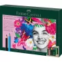 Aliejiniai pieštukai Faber-Castell Polychromos & Pitt Graphite Matt rinkinys 38 vnt. Įvairiaspalviai