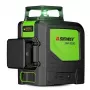 Lazerinis nivelyras SNDWAY SW-333G 30 m žalias spindulys