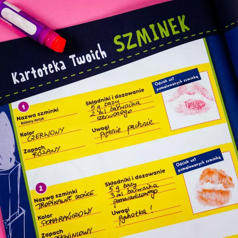 Mokslinė laboratorija Im a Genius - Lūpų dažų gamyba