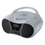 Radijo grotuvas CD LILA2 USB/BT sidabrinis