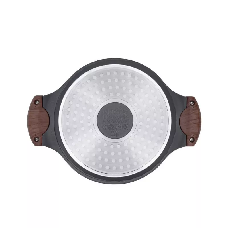 Virtuvės indas Resto Kitchenware Capella 2,6 L apvalus juodas medinis
