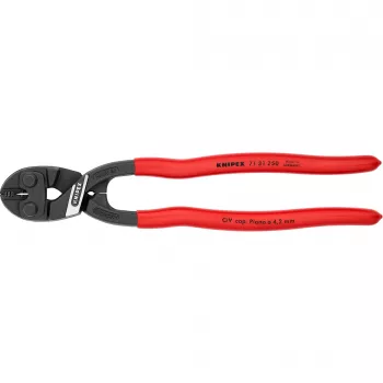 Kompaktiški varžtų pjaustytuvai KNIPEX CoBolt XL 71 31 250, raudoni, ilgis 250 mm