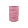 Vaikiška daugiafunkcinė kaklaskarė Buff Kids Bandana Merino Lightweight – vientisa rožinė spalva, besiūlė merino vilnos galvos apdangalas vaikams