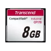 Transcend Industrial - Flash atminties kortelė - 8GB - 170x - CompactFlash (TS8GCF170)