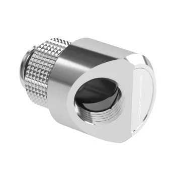 Barrow 45° pasukamas adapteris G1/4 AG į G1/4 IG, sidabrinis, modelis FBWT45-MR s