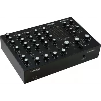 4 kanalų rotacinis maišytuvas Omnitronic TRM-422 su USB ir FX siuntimu