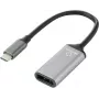 Renkforce RF-5397866 vaizdo kabelis-adapteris 0,15 m DisplayPort USB-C juodas-sidabrinis