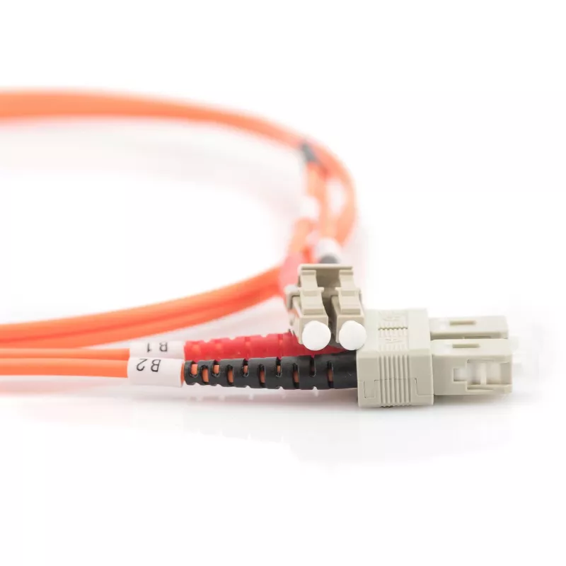 DIGITUS LWL jungiamasis laidas LC – SC 3,00 m Daugiamodis Duplex OM2