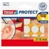 tesa Protect Filzgleiter, braun, Durchmesser: 18 mm selbstklebend, zum Schutz empfindlicher Untergründe (57892-00001-00)