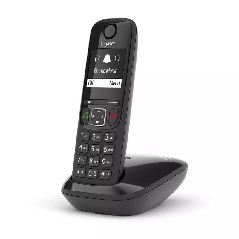 Belaidis DECT telefonas Gigaset AS690, juodas