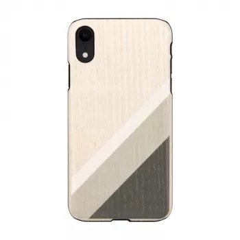 Man and Wood apsauginis dėklas iPhone XR pilkas kostiumas juodas