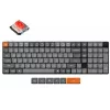 Belaidis mechaninis klaviatūra Keychron K17 MAX RGB Juoda – kompaktiškas išdėstymas, Bluetooth ir USB-C