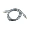 USB 2.0 A tipo kištukas – B tipo kištukas 1,8 m laidas, pilka spalva
