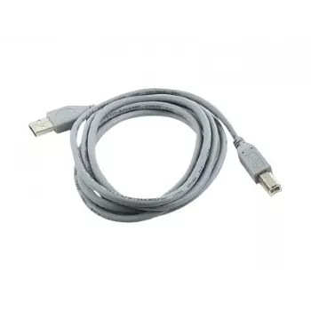 USB 2.0 A tipo kištukas – B tipo kištukas 1,8 m laidas, pilka spalva