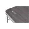 Stalo lauko komplektas Outwell Coledale L – aliumininis rėmas, dervos stalviršis, 800×1200 mm, 8,4 kg, pilka