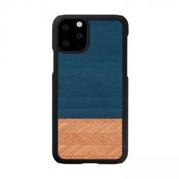 Dėklas iPhone 11 Pro man and wood — denim juodas