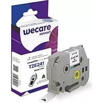 Juostelė etikečių spausdinimui Armor K80007W4 juoda ant baltos TZe