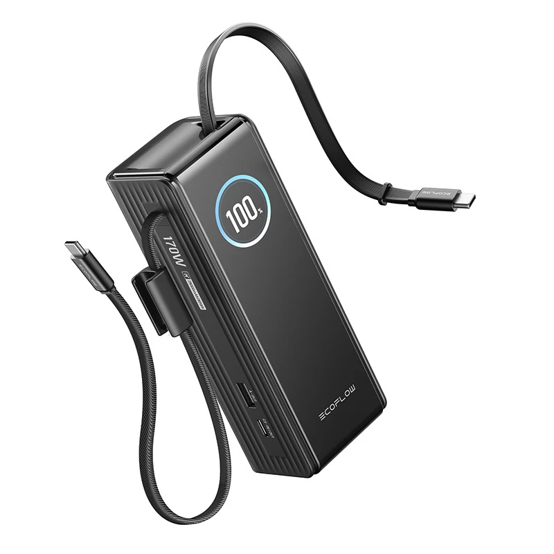 Powerbank ECOFLOW RAPID 25K su įmontuotu kabeliu